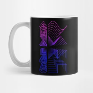 Analog Waveform Digital Analog Design Modular Gift Mug